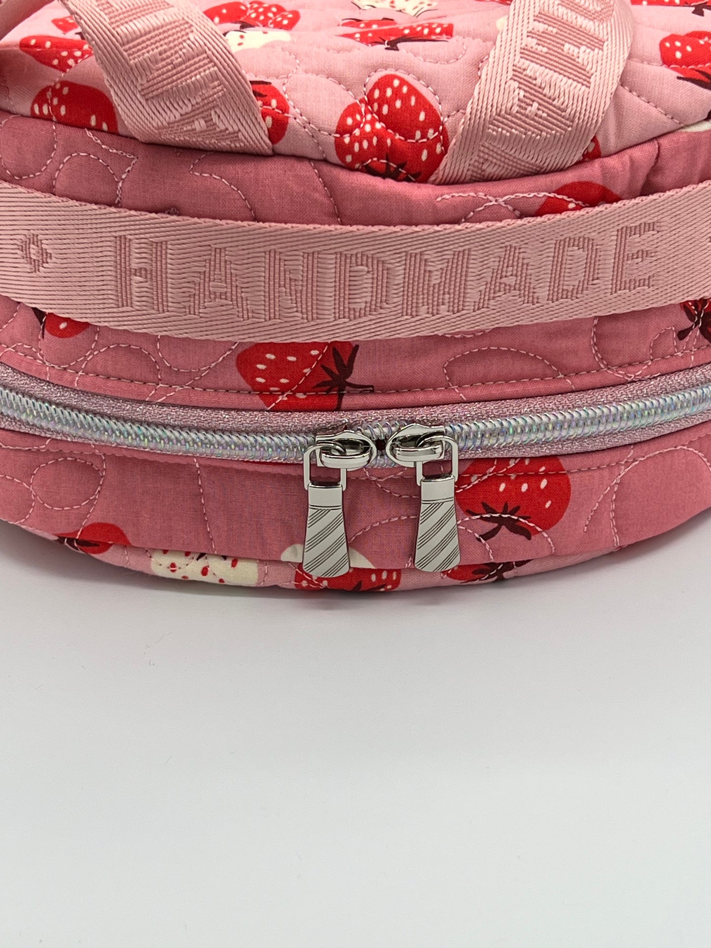 Small Backpack Strawberry Patch