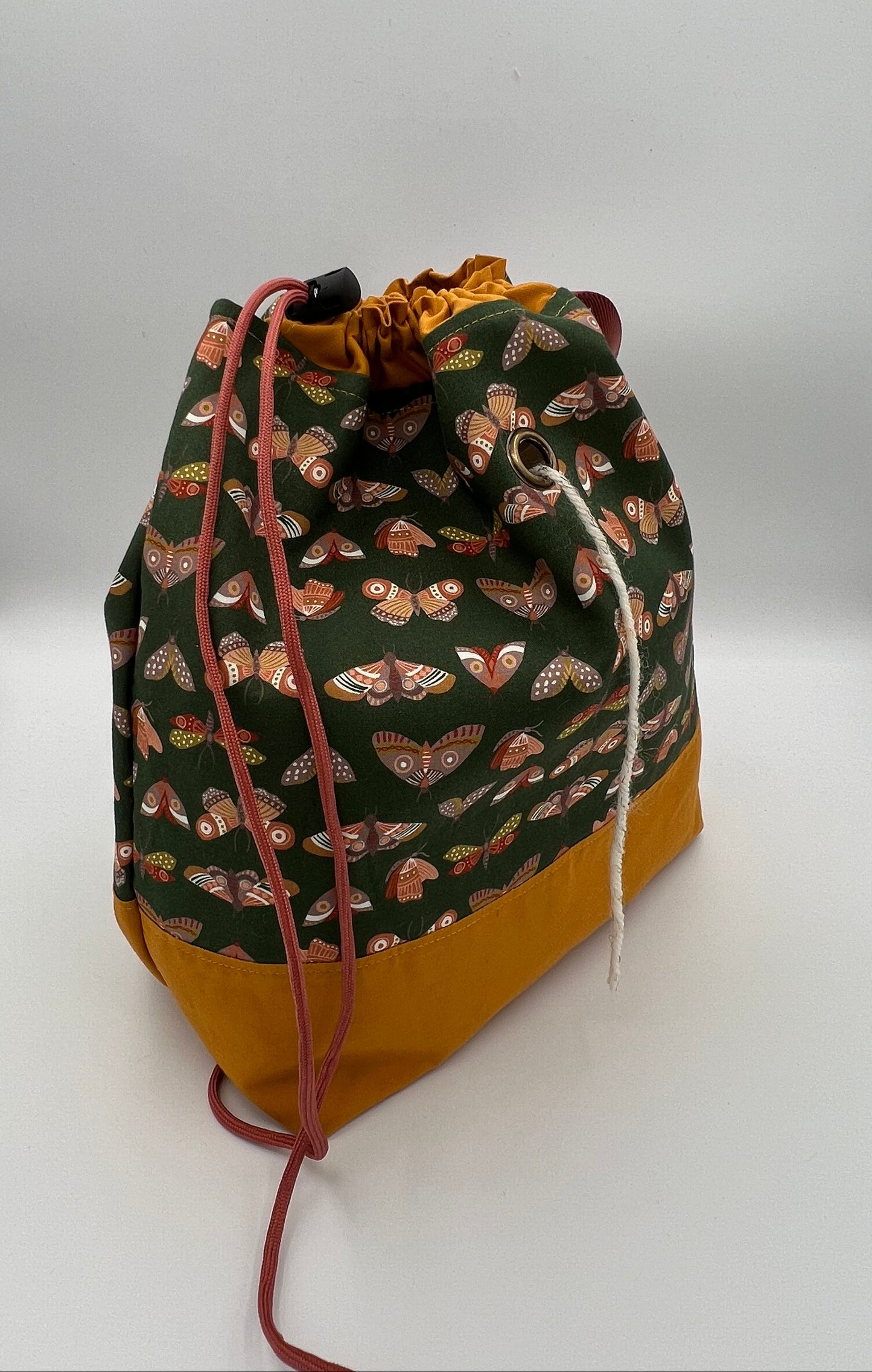 Versatile Large Drawstring Project Bag for Effortless Creativity On-the-Go