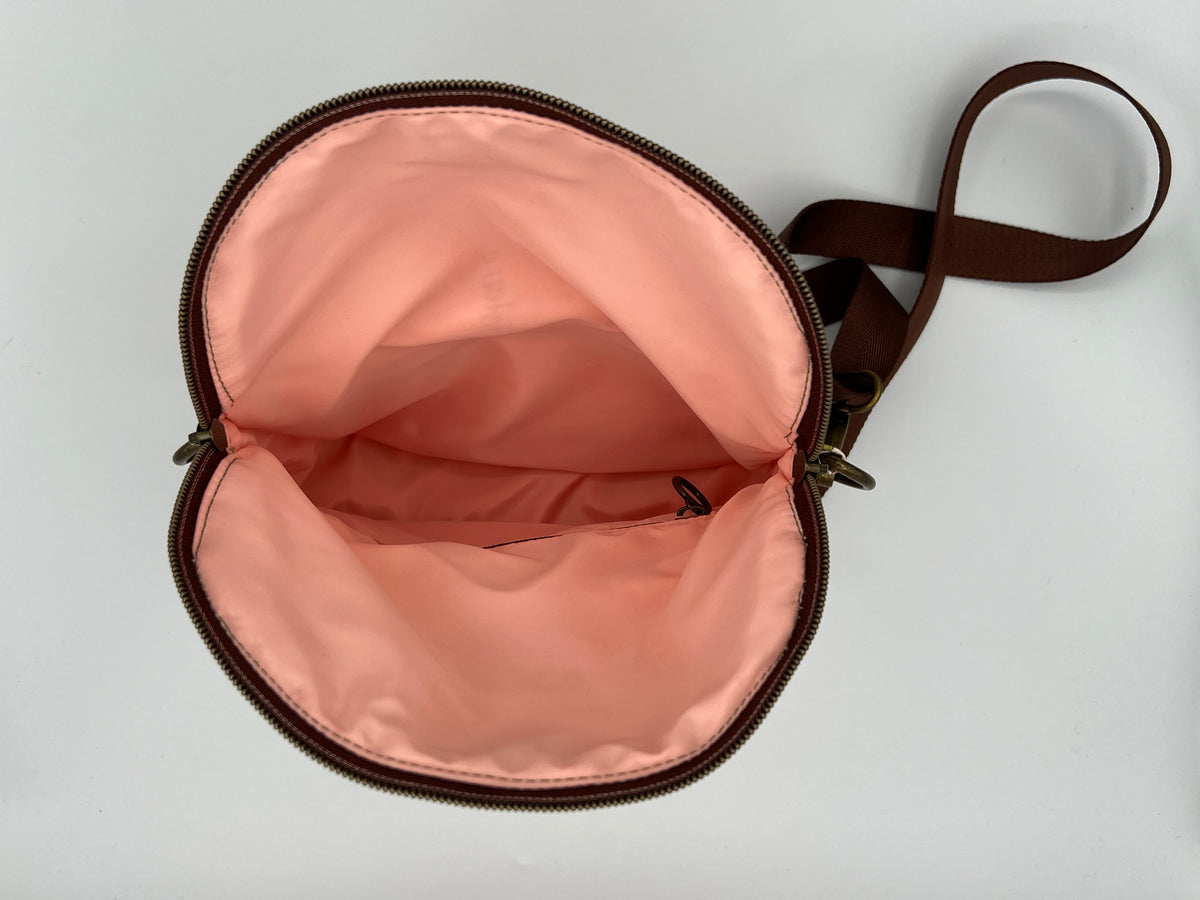Floral Fold Over Crossbody — Compact, Organized, Travel‑Ready