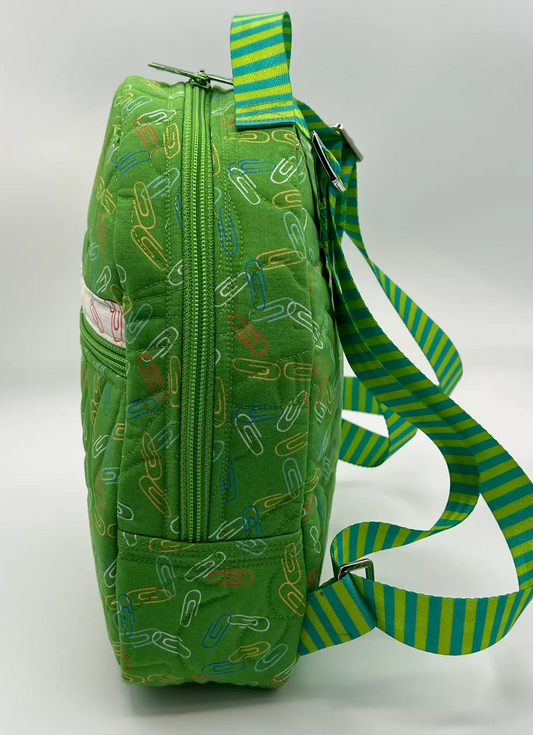 Small Backpack School Green