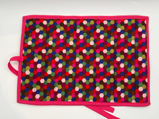 Rollup Hexagon Pink Interior