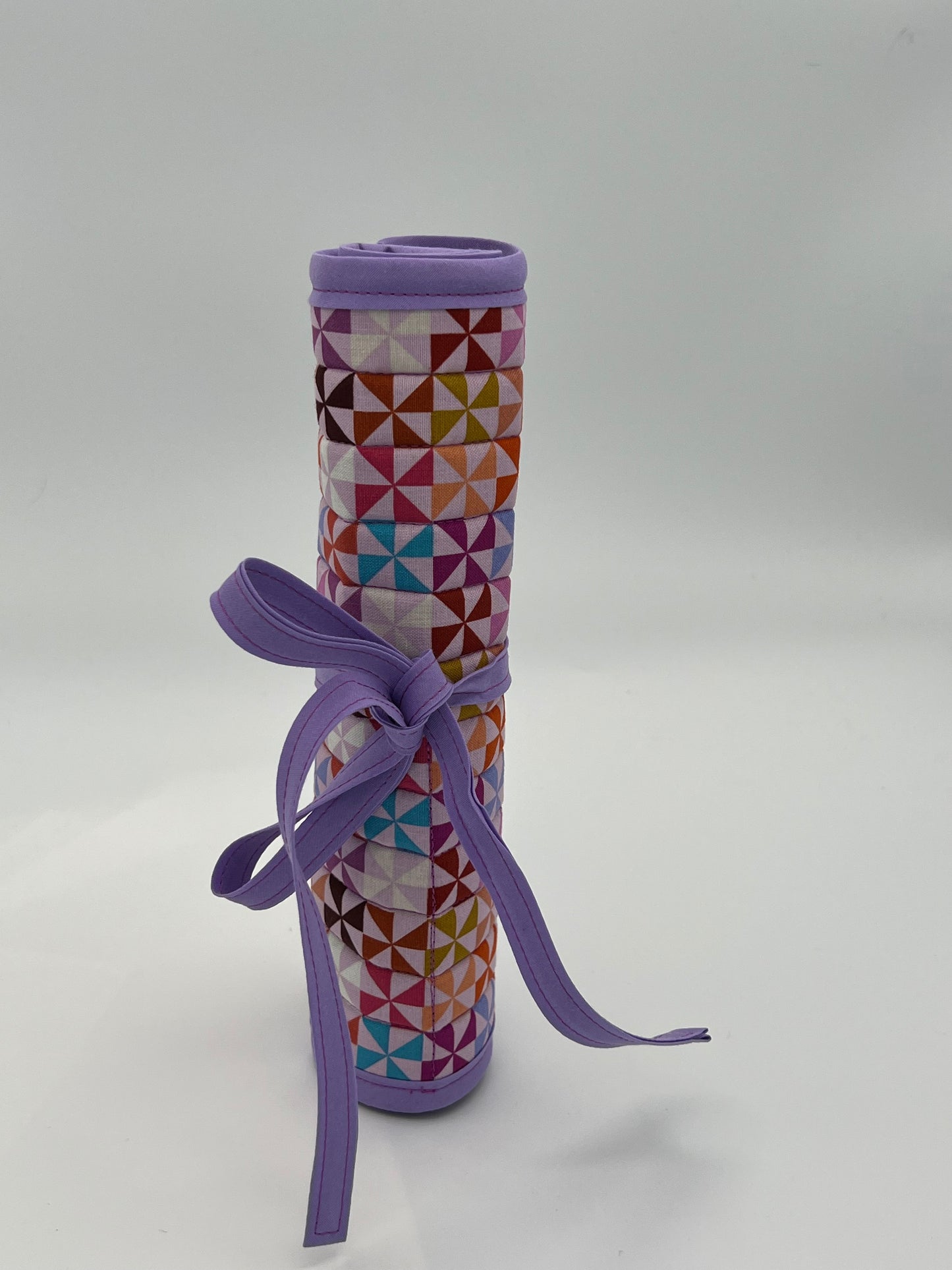 Rollup Pinwheel Plum Interior