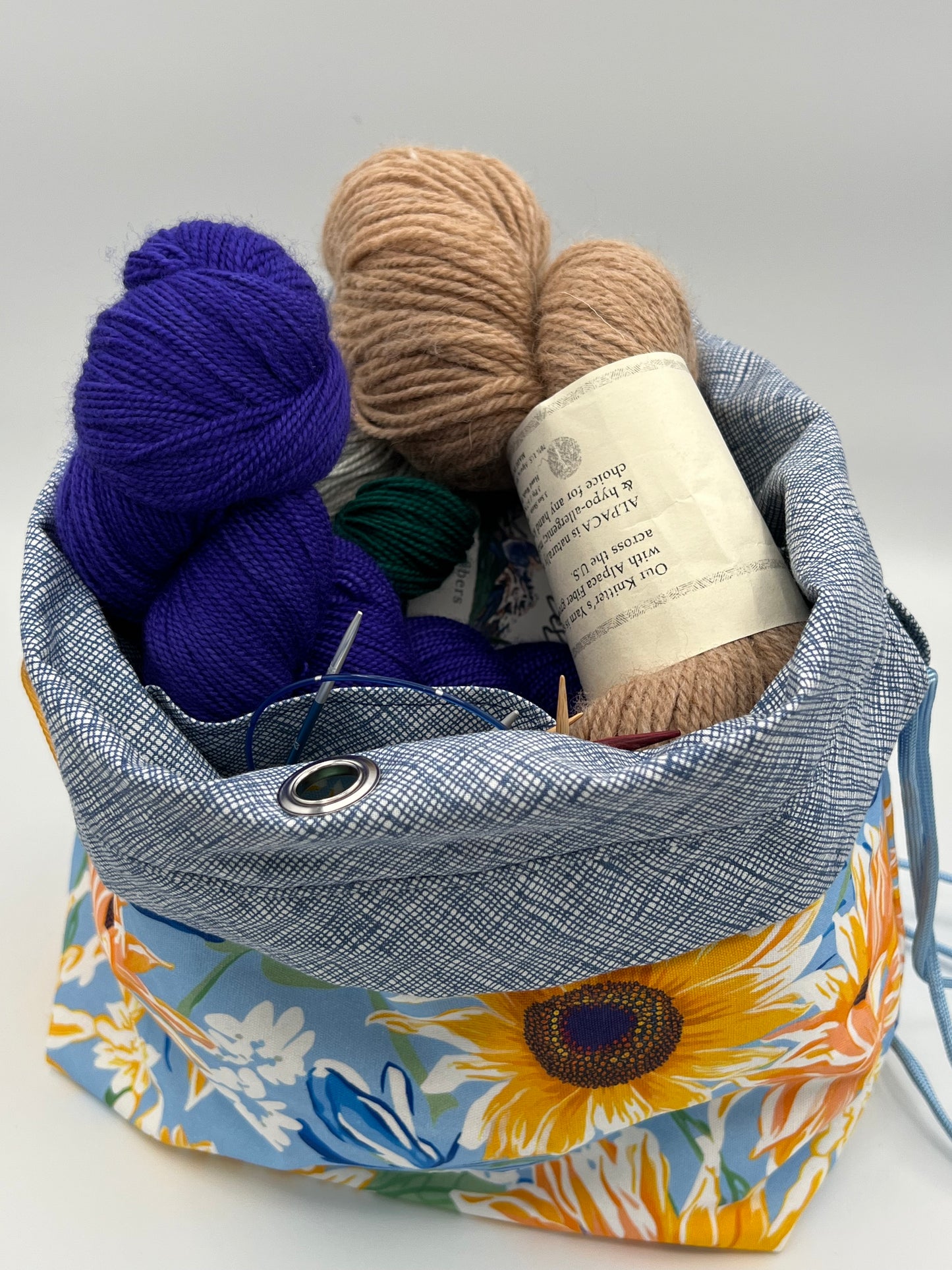 Drawstring Project Bag - Large