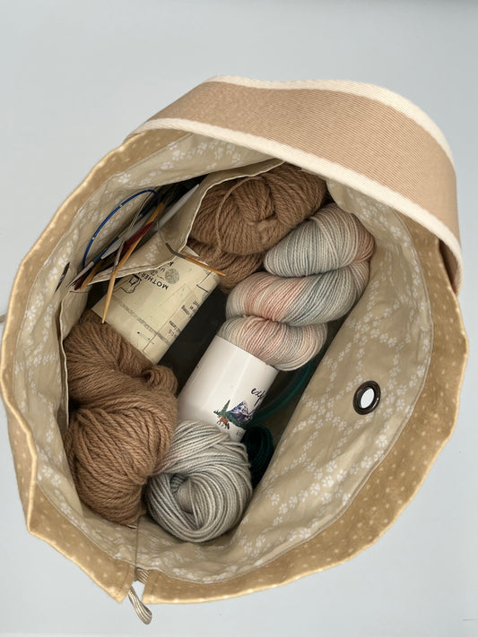 Drawstring Project Bag - Large