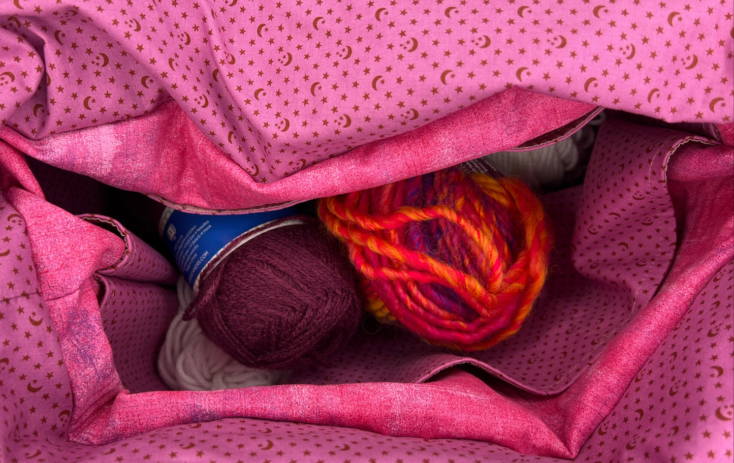 Crafters Carry-All Tote Bag Grid