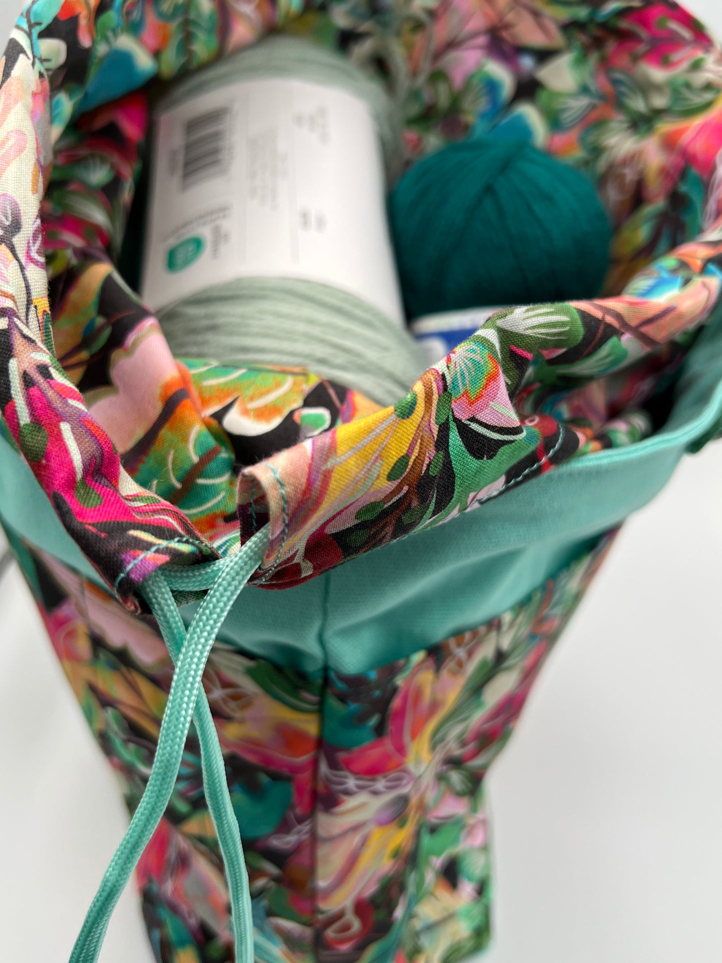 Crafters Carry-All Tote Bag Floral