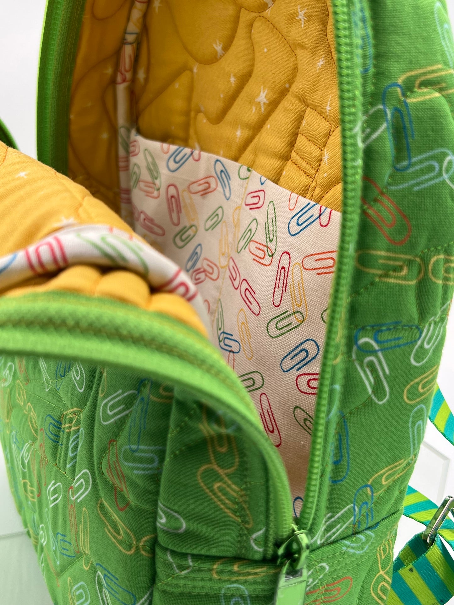 Small Backpack School Green