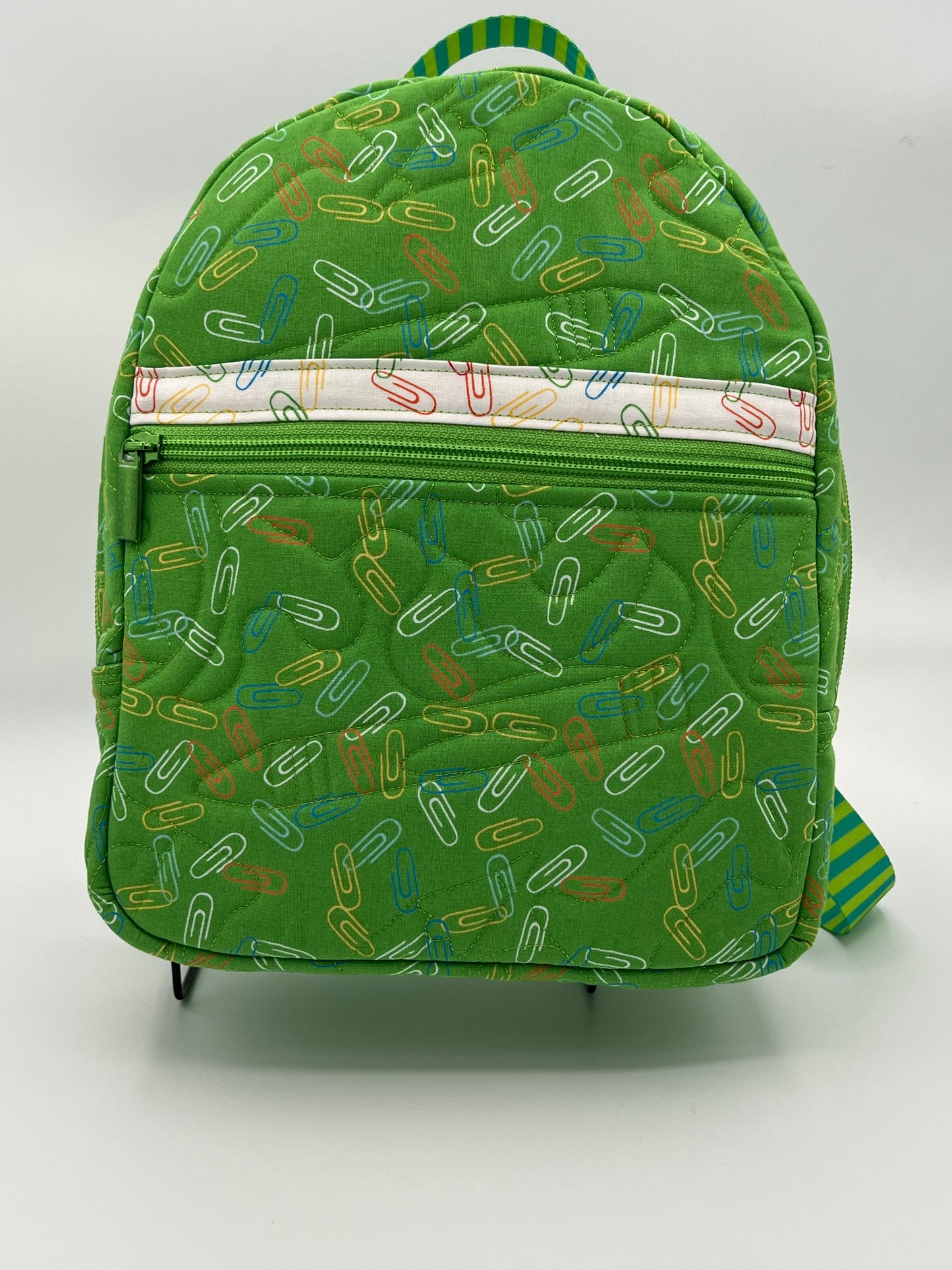 Small Backpack School Green