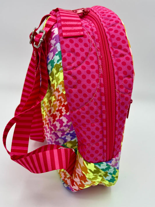Small Backpack Houndstooth