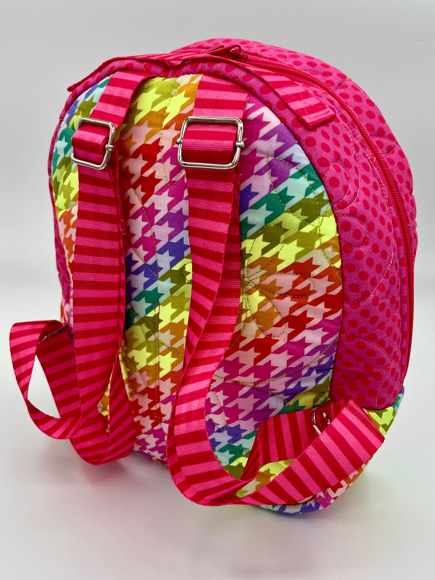 Small Backpack Houndstooth