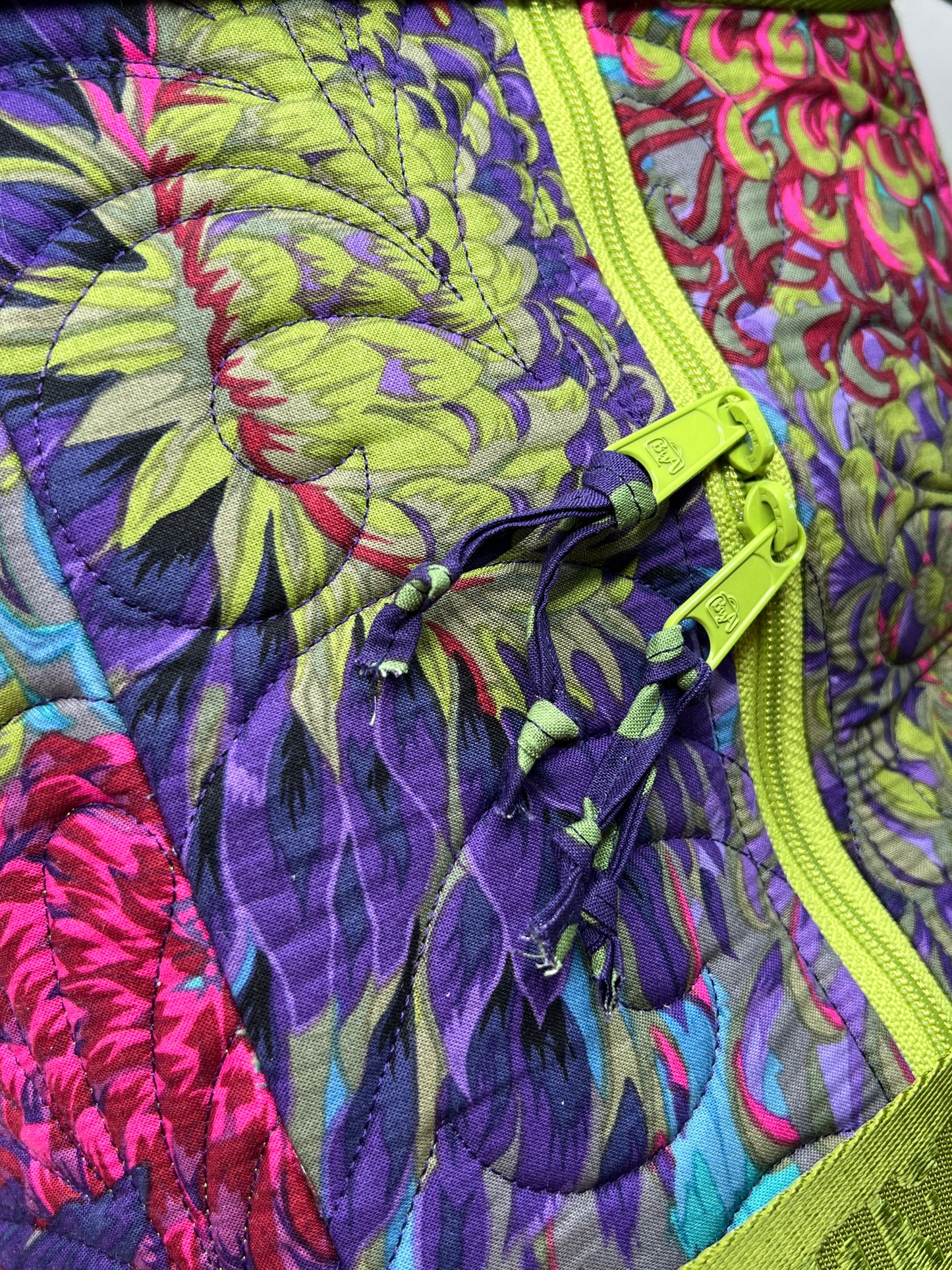 Quilted Weekend Travel Bag Kiwi