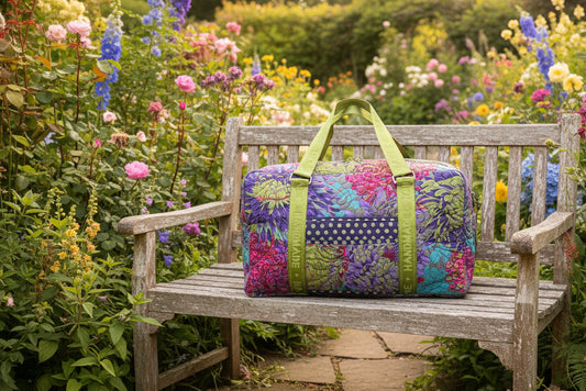 Quilted Weekend Travel Bag Kiwi
