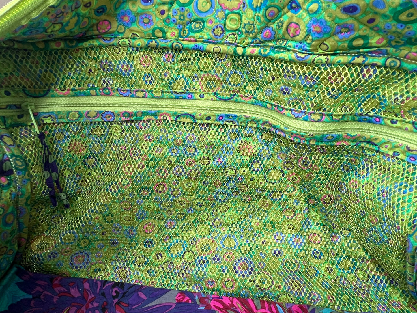 Quilted Weekend Travel Bag Kiwi