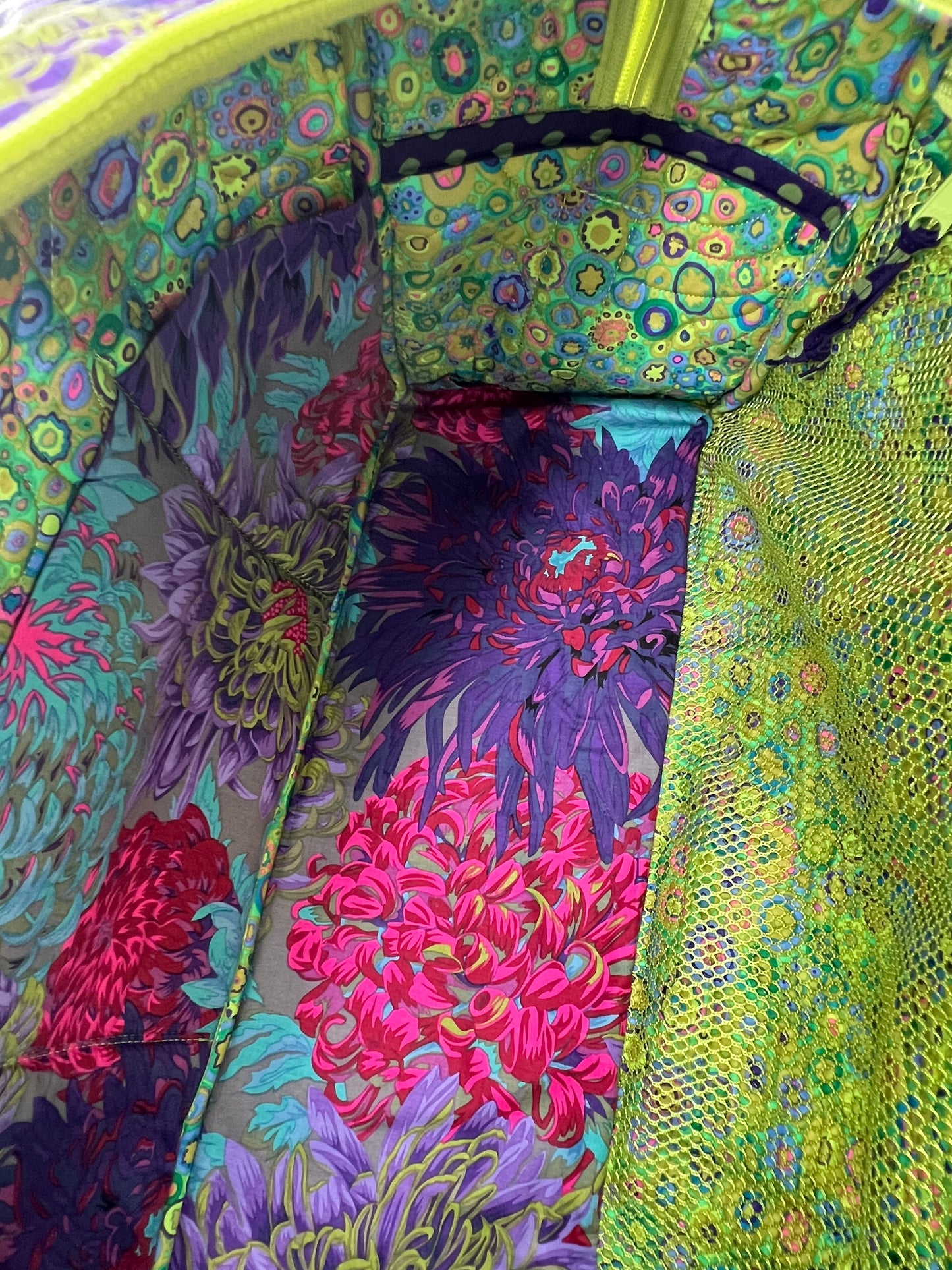 Quilted Weekend Travel Bag Kiwi