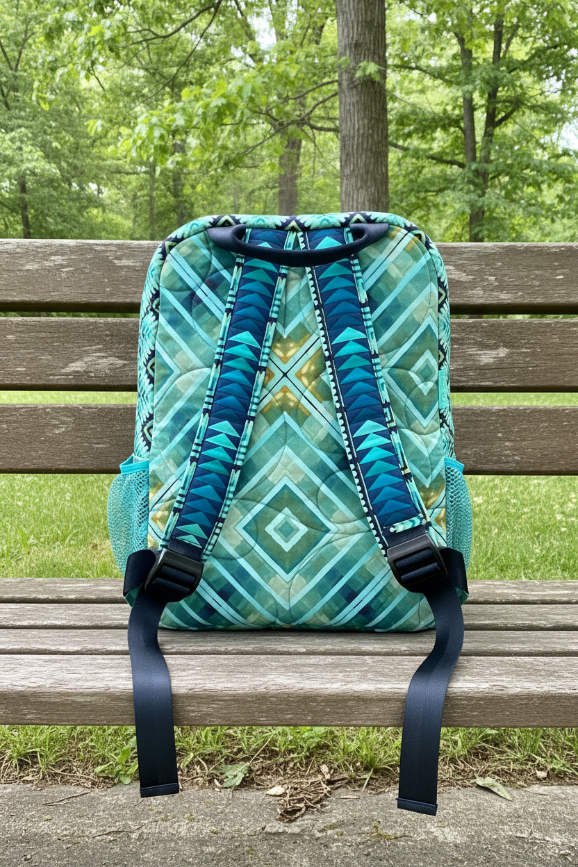 Backpack Large Flying Geese