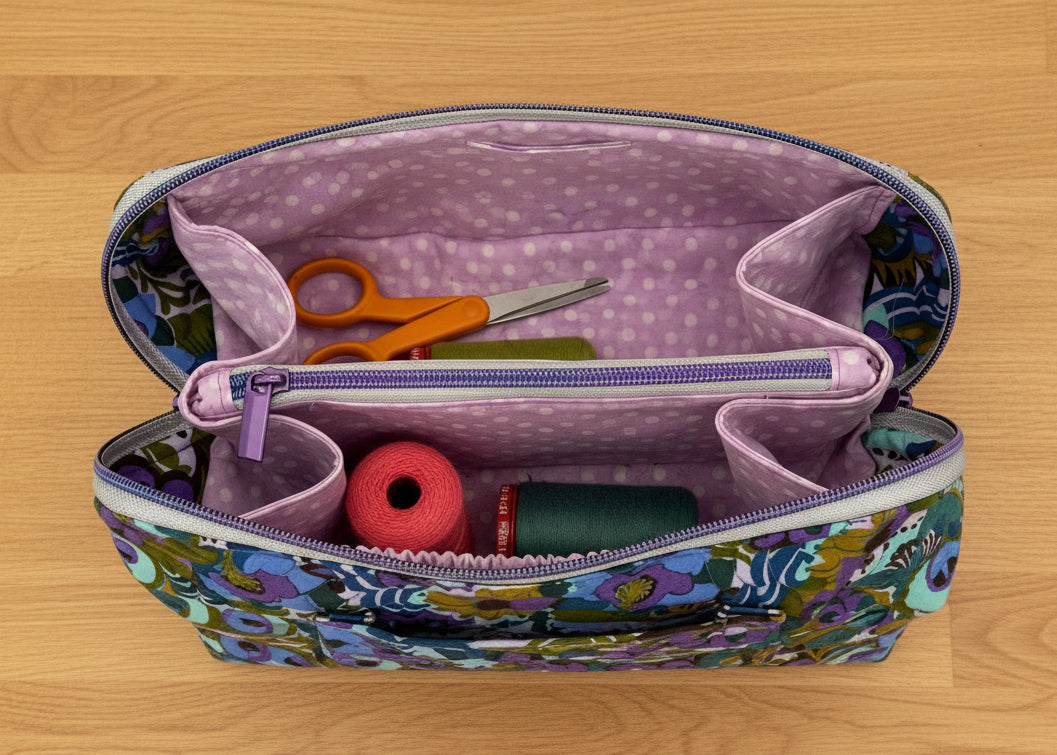 Quilted Organizer Spring Roll