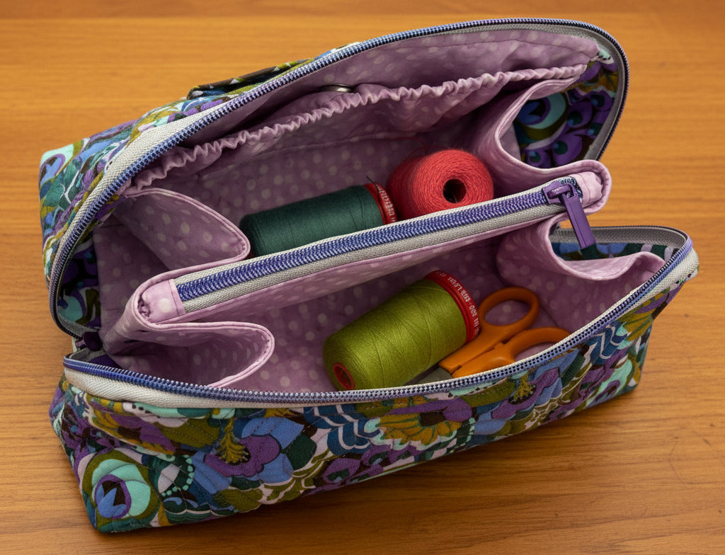 Quilted Organizer Spring Roll