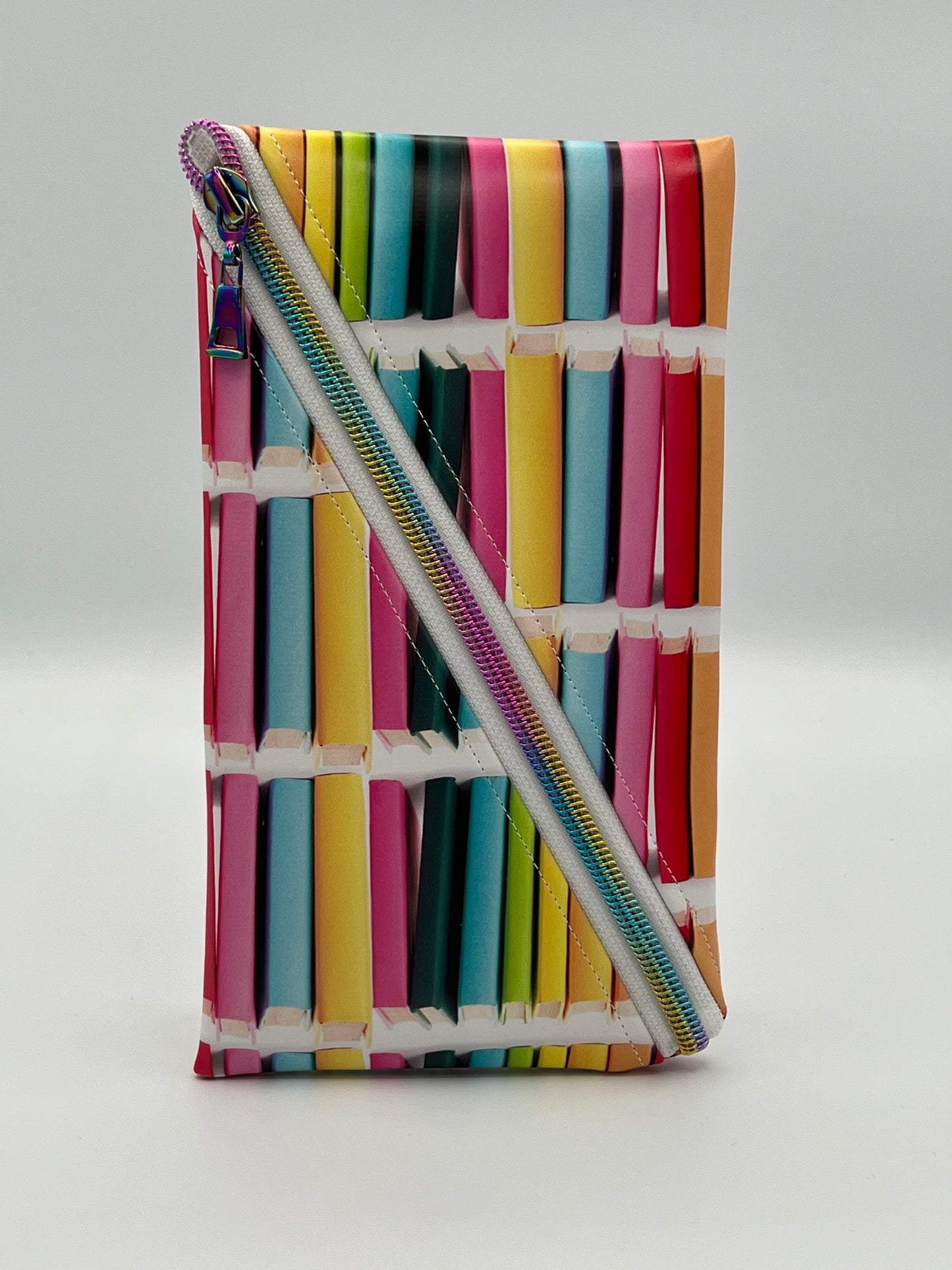 Diagonal Zip Pouch Books Medium