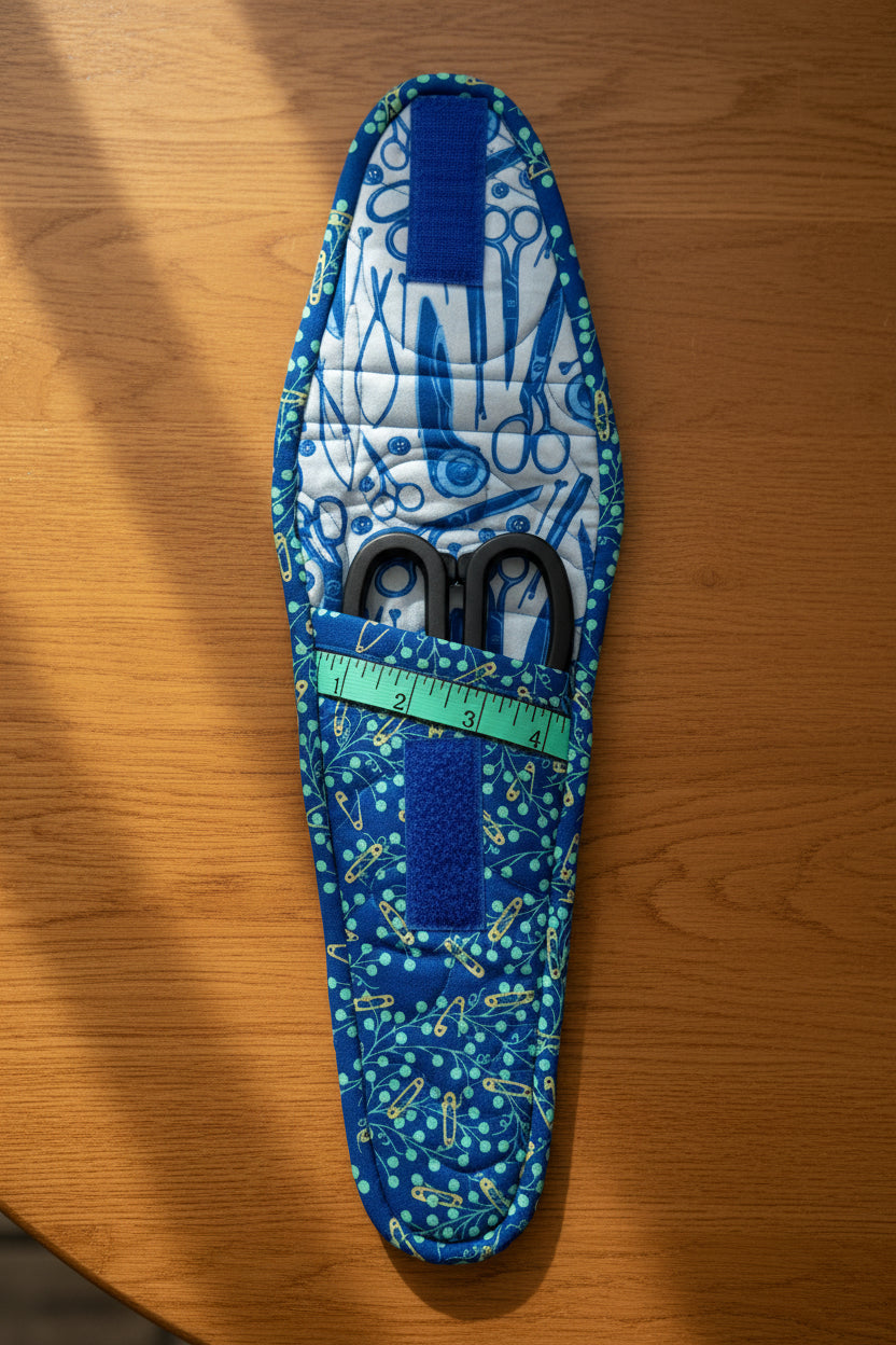 Quilted Scissor Sheath