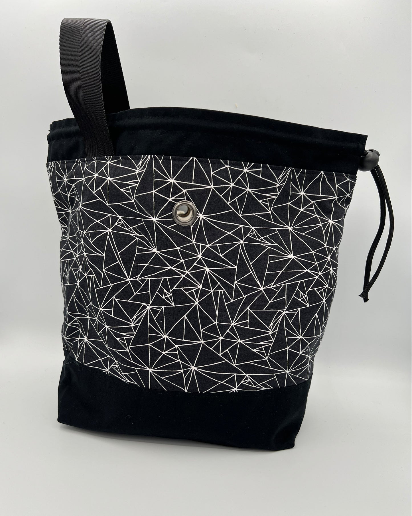 Versatile Large Drawstring Project Bag for Effortless Creativity On-the-Go