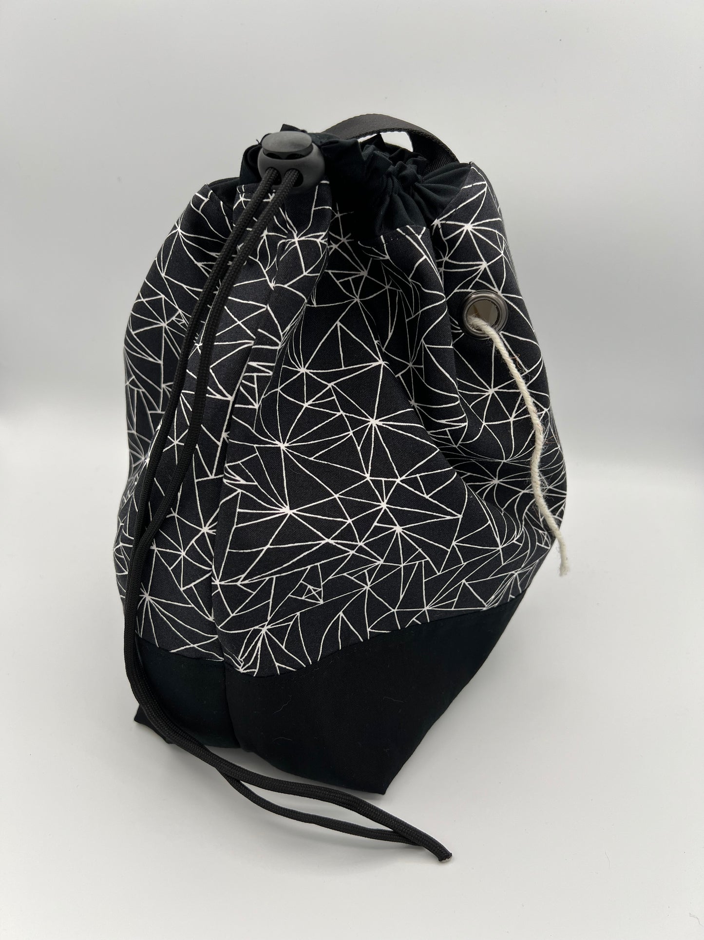 Versatile Large Drawstring Project Bag for Effortless Creativity On-the-Go
