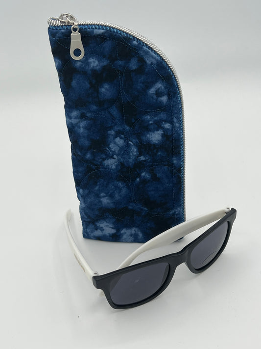 Eye Glass Case Blue