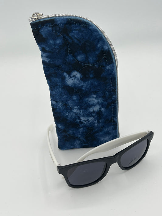Eye Glass Case Blue