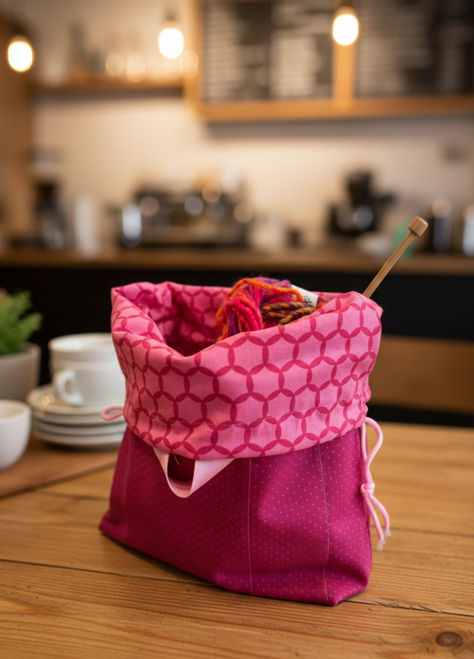Crafters Carry-All Tote Bag Pink