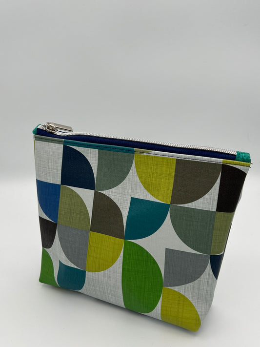 Easy Zipper Case Geometric Medium