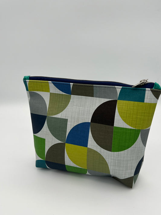 Easy Zipper Case Geometric Medium