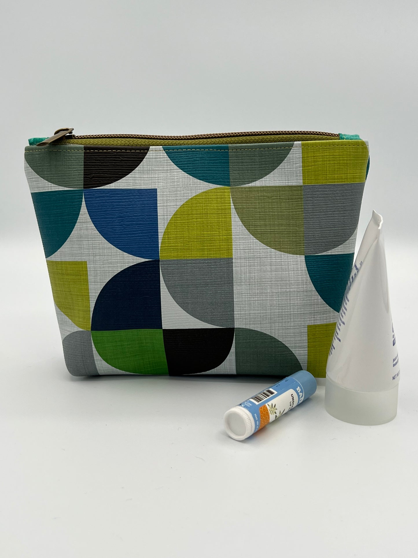 Zipper Case Geometric Small