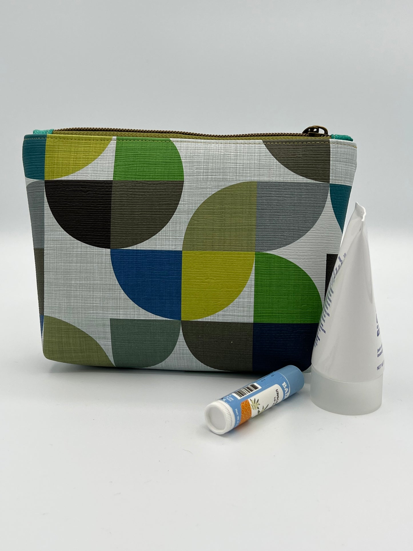 Zipper Case Geometric Small
